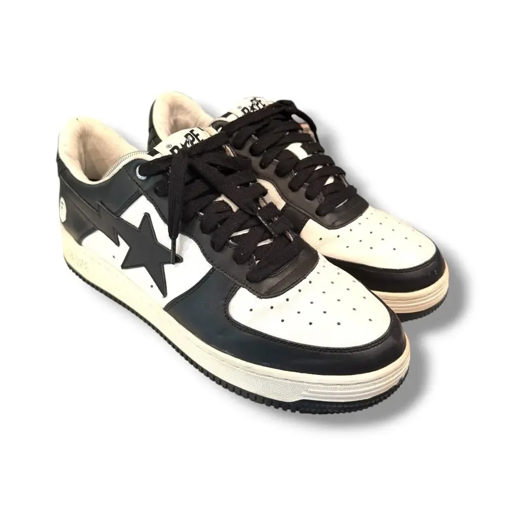 Size 12M - A Bathing Ape Bapesta ‘Black’ Sneakers
